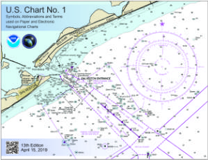 thumbnail for CHART NO. 1 Nautical chart symbols and terms